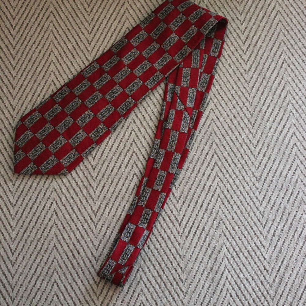Givenchy Tie Red - image 4